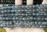 CCN5700 15 inches 8mm faceted round candy jade beads