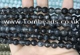 CCN5702 15 inches 8mm faceted round candy jade beads