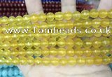 CCN5706 15 inches 8mm faceted round candy jade beads