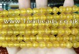 CCN5707 15 inches 8mm faceted round candy jade beads