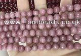 CCN5718 15 inches 8mm faceted round candy jade beads