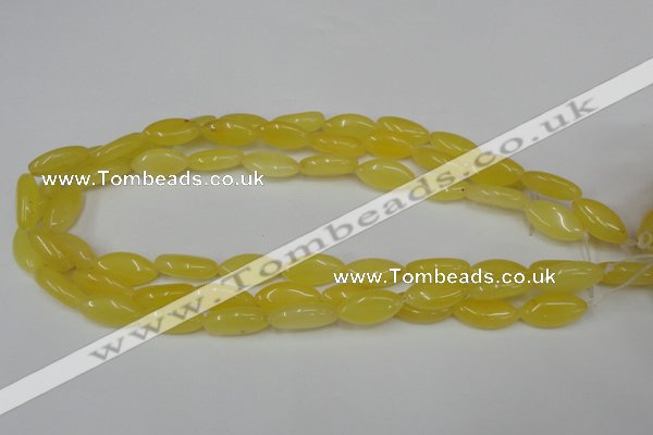 CCN572 15.5 inches 10*20mm marquise candy jade beads wholesale