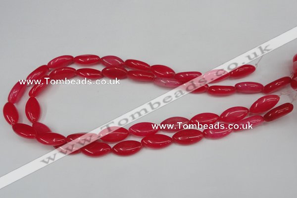 CCN574 15.5 inches 10*20mm marquise candy jade beads wholesale