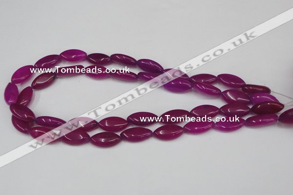 CCN575 15.5 inches 10*20mm marquise candy jade beads wholesale