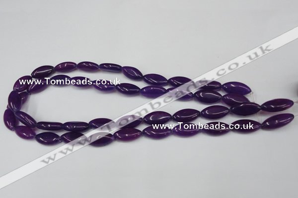 CCN576 15.5 inches 10*20mm marquise candy jade beads wholesale