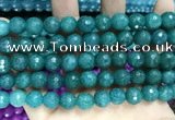 CCN5783 15 inches 10mm faceted round candy jade beads