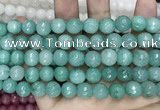 CCN5786 15 inches 10mm faceted round candy jade beads