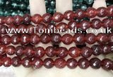 CCN5813 15 inches 10mm faceted round candy jade beads