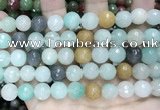 CCN5830 15 inches 10mm faceted round candy jade beads