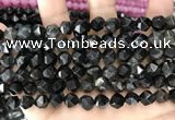 CCN5847 15 inches 8mm faceted nuggets candy jade beads Wholesale