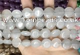 CCN5855 15 inches 15mm flat round candy jade beads Wholesale