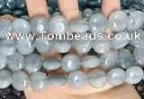 CCN5857 15 inches 15mm flat round candy jade beads Wholesale