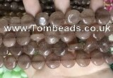 CCN5866 15 inches 15mm flat round candy jade beads Wholesale