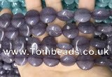 CCN5871 15 inches 15mm flat round candy jade beads Wholesale