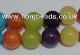 CCN59 15.5 inches 12mm round candy jade beads wholesale