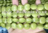 CCN5903 15 inches 15mm flat round candy jade beads Wholesale