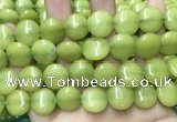 CCN5904 15 inches 15mm flat round candy jade beads Wholesale