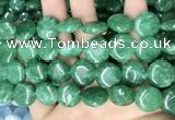 CCN5906 15 inches 15mm flat round candy jade beads Wholesale