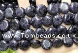 CCN5917 15 inches 15mm flat round candy jade beads Wholesale
