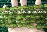 CCN5926 15 inches 12*12mm heart candy jade beads Wholesale