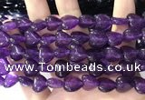 CCN5930 15 inches 12*12mm heart candy jade beads Wholesale