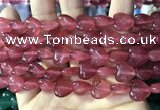 CCN5932 15 inches 12*12mm heart candy jade beads Wholesale