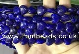 CCN5938 15 inches 12*12mm heart candy jade beads Wholesale