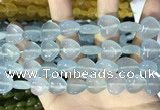 CCN5946 15 inches 14*14mm heart candy jade beads Wholesale