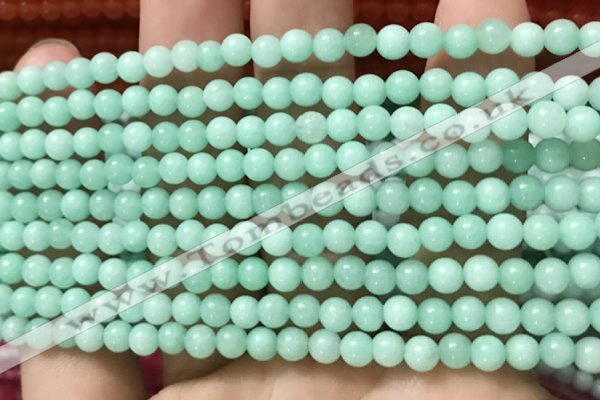 CCN6008 15.5 inches 4mm round candy jade beads Wholesale