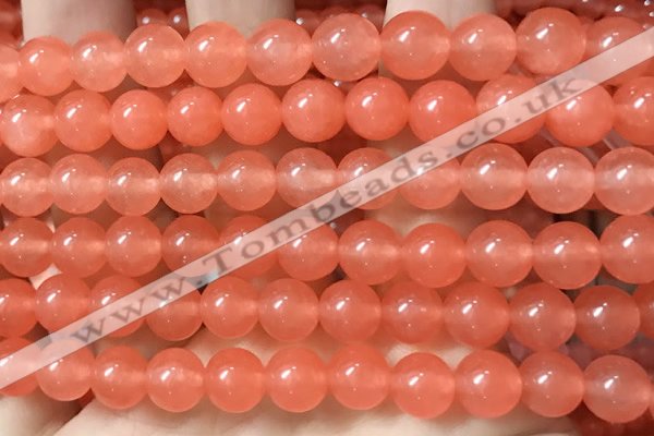 CCN6047 15.5 inches 12mm round candy jade beads Wholesale