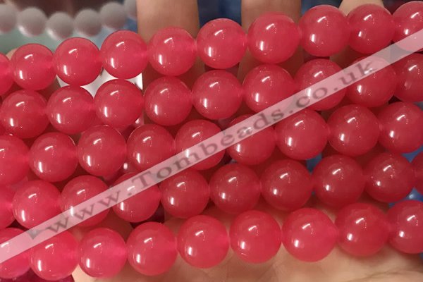 CCN6059 15.5 inches 12mm round candy jade beads Wholesale