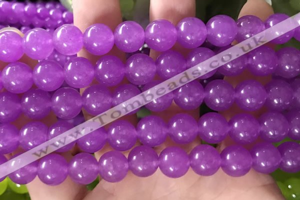 CCN6066 15.5 inches 10mm round candy jade beads Wholesale