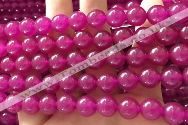 CCN6069 15.5 inches 8mm round candy jade beads Wholesale