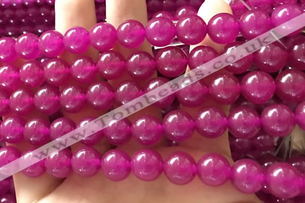 CCN6070 15.5 inches 10mm round candy jade beads Wholesale