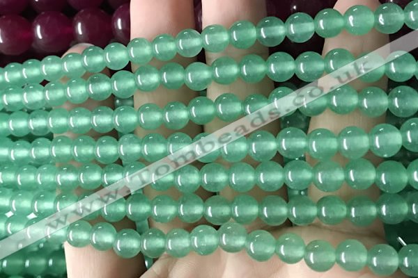 CCN6076 15.5 inches 6mm round candy jade beads Wholesale