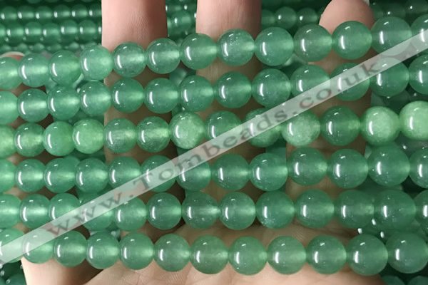 CCN6077 15.5 inches 8mm round candy jade beads Wholesale