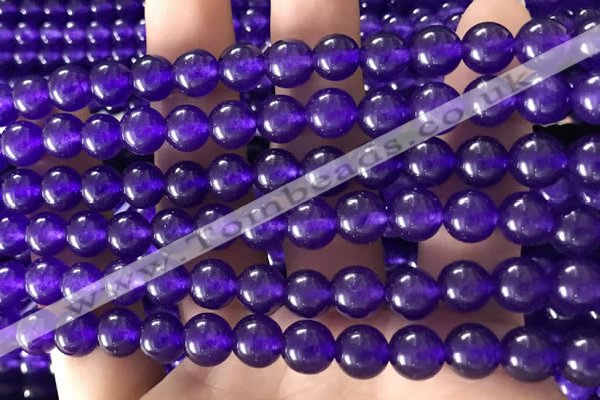 CCN6089 15.5 inches 8mm round candy jade beads Wholesale