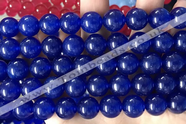 CCN6099 15.5 inches 12mm round candy jade beads Wholesale