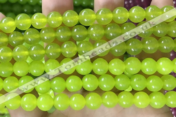CCN6102 15.5 inches 8mm round candy jade beads Wholesale
