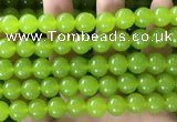 CCN6103 15.5 inches 10mm round candy jade beads Wholesale