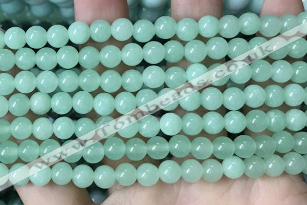 CCN6130 15.5 inches 8mm round candy jade beads Wholesale