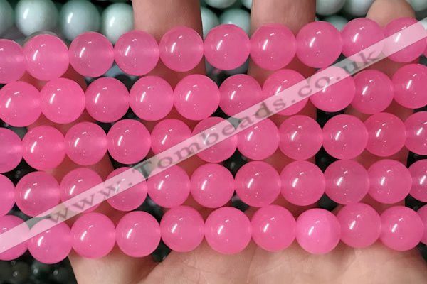 CCN6155 15.5 inches 10mm round candy jade beads Wholesale