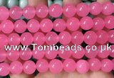 CCN6156 15.5 inches 12mm round candy jade beads Wholesale