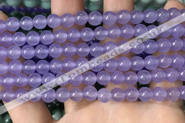 CCN6157 15.5 inches 6mm round candy jade beads Wholesale