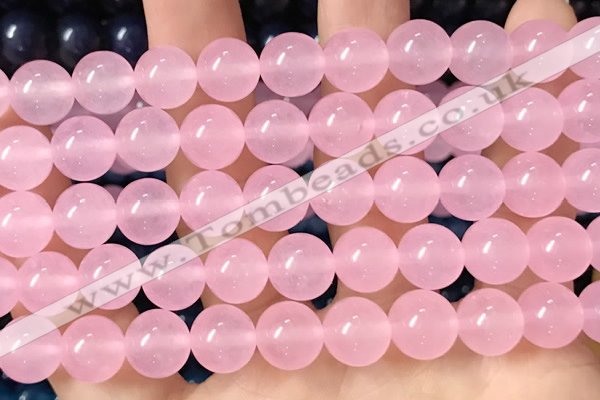 CCN6163 15.5 inches 10mm round candy jade beads Wholesale