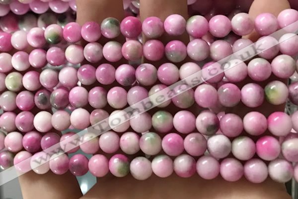 CCN6187 15.5 inches 6mm round candy jade beads Wholesale