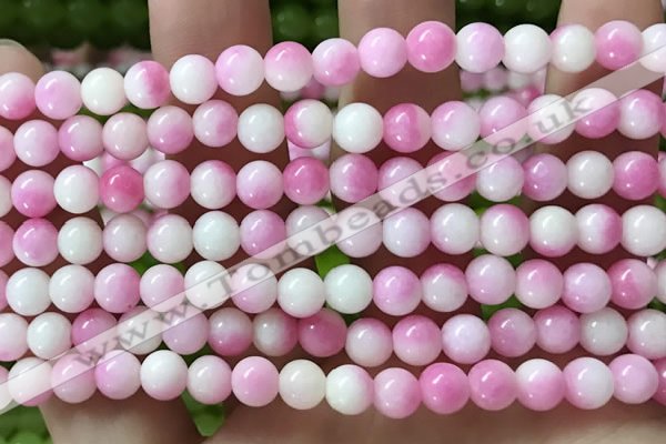 CCN6190 15.5 inches 6mm round candy jade beads Wholesale