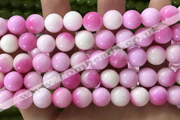 CCN6191 15.5 inches 10mm round candy jade beads Wholesale