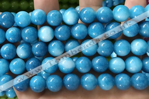 CCN6192 15.5 inches 10mm round candy jade beads Wholesale