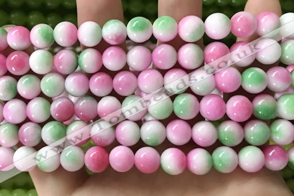 CCN6194 15.5 inches 8mm round candy jade beads Wholesale